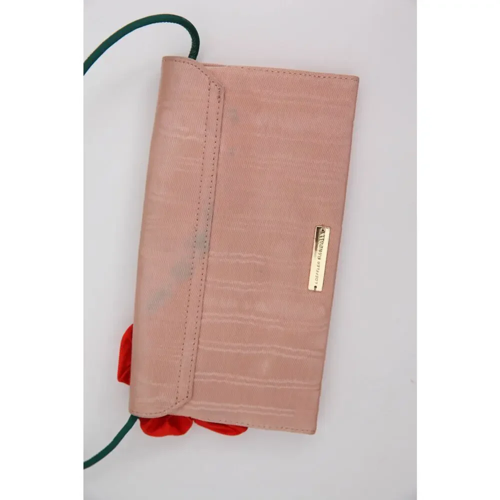 Loeffler Randall Charlee Flap Clutch W/ Flower